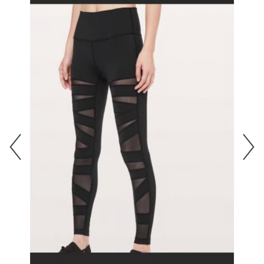 Lululemon Wunder Under Pant (Hi-Rise) (Tech Mesh)